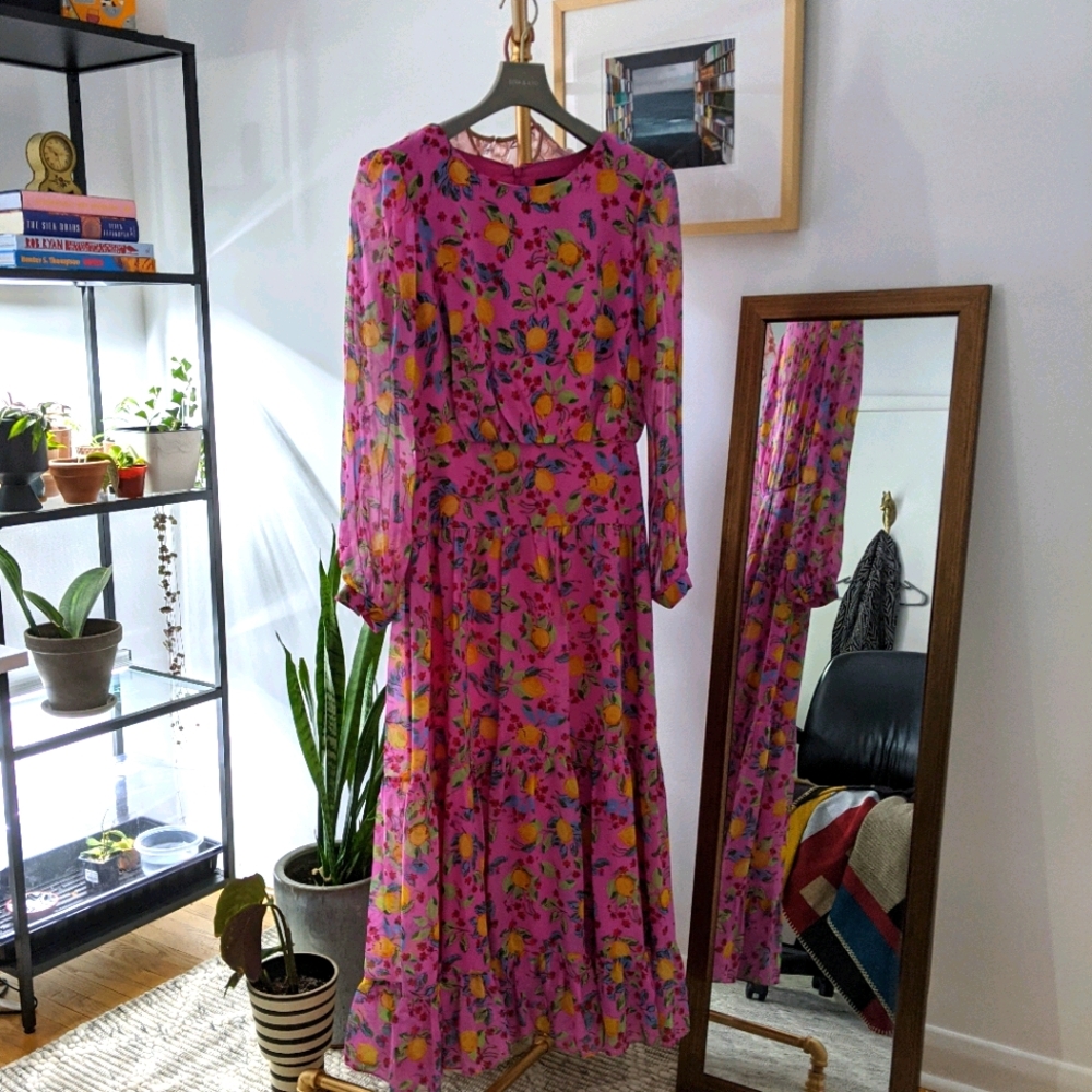 Saloni Limoncello Dress